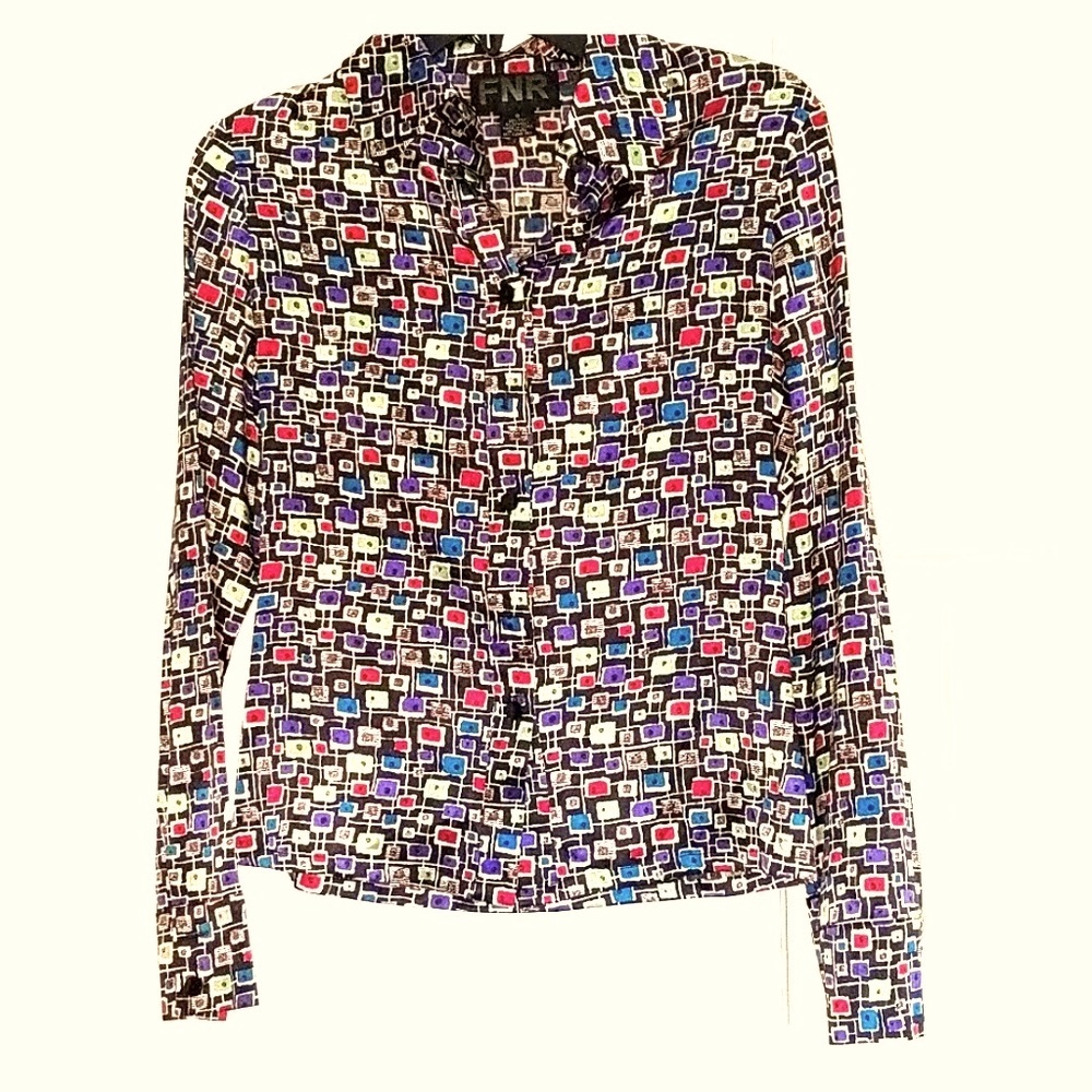 Beautiful vintage silk blouse